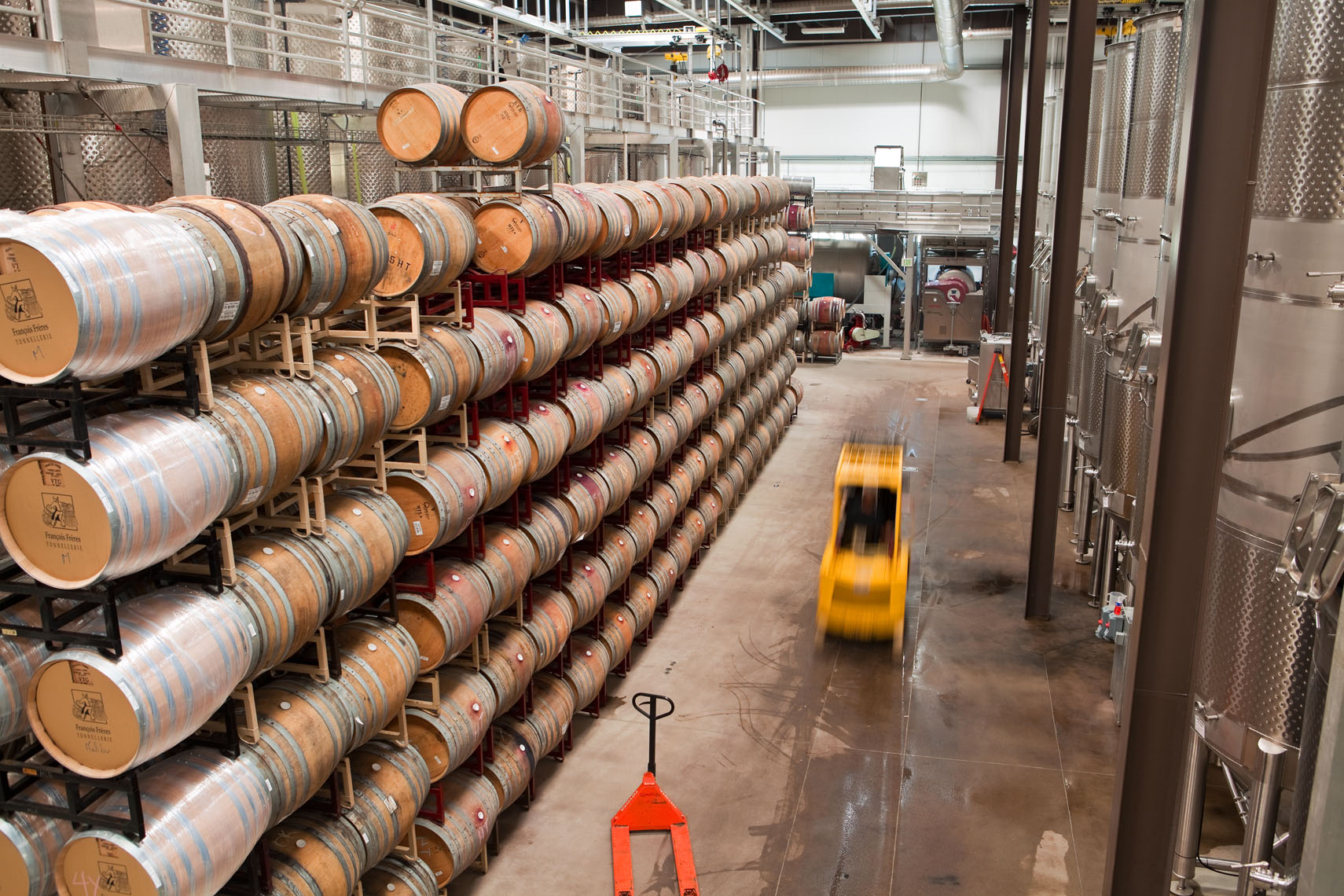 Terravant Wine Company production facility, Buellton, Santa Ynez Valley, California, United States of America